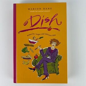 Dish Book Recipes Cookbook Memoir Hardcover